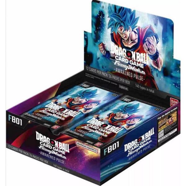 DB - FB01 - Booster Box sellada - Awakened Pulse - Inglés - Cartas Dragon Ball Original Sellado Tcg Jcc